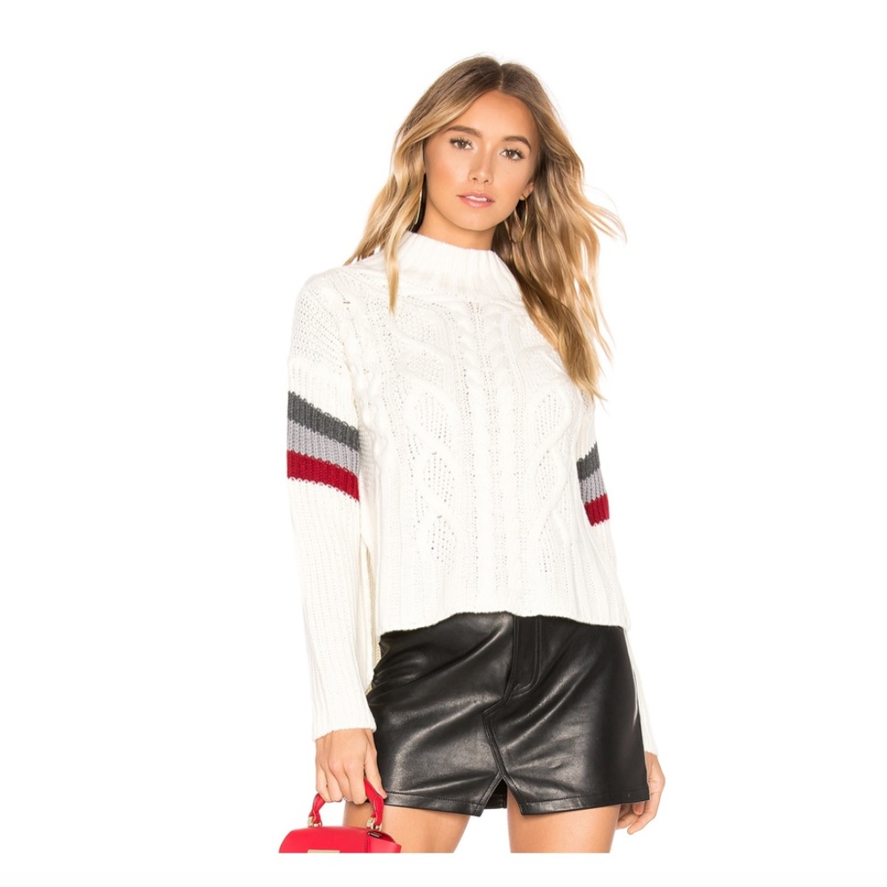 NWT Heartloom Eryn Knit Ivory Sweater Revolve - Picture 1 of 11